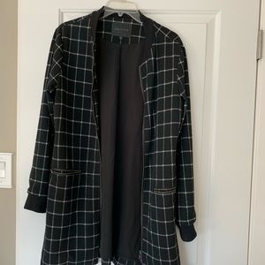 Sanctuary Window Pane Sweater Jacket